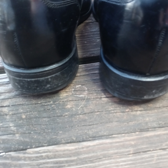 Florsheim Mens Oxford Black Leather Cap Toe Lace Up Shoes Size 10.5 3E. 255pem main image 9